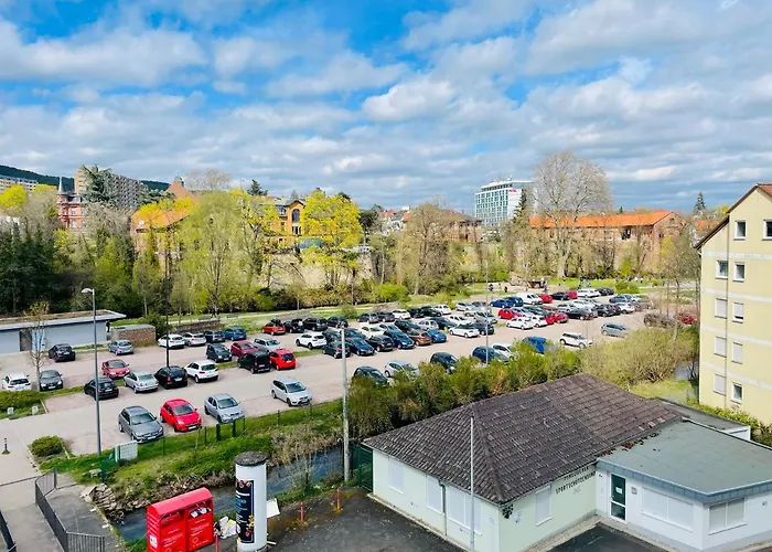 Апартаменты Festwiese - Modernes Nahe Neustadter Innenstadt Нойштадт-ан-дер-Вайнштрасе