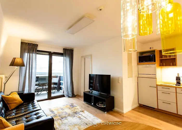 公寓 Festwiese - Modernes Nahe Neustadter Innenstadt Neustadt an der Weinstraße